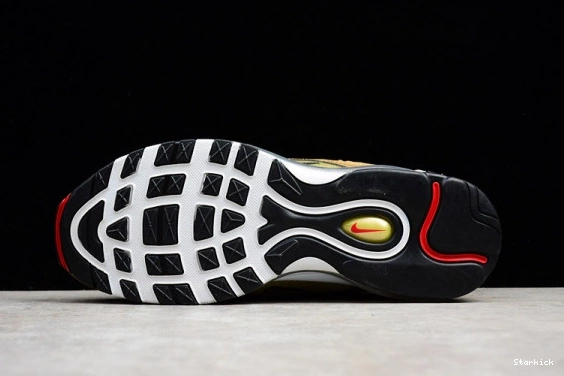 AIR METALLIC QS 884421-700 OG NIKE GOLD MAX 97 0824